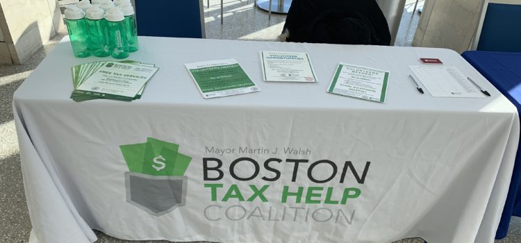 Register to Volunteer with the Boston Tax Help Coalition